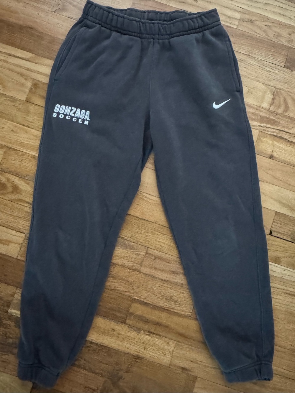 Nike Gonzaga Soccer Charcoal Gray Joggers
